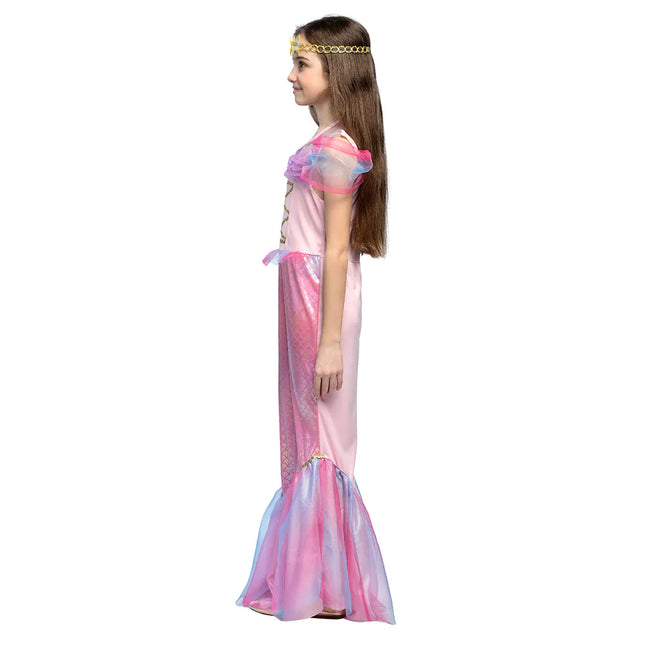 Sjöjungfrudräkt flickor