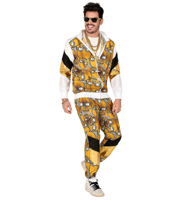 Guld träningsoverall Felaktig skalle