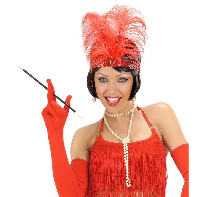 Svart Cigaretthållare 30cm