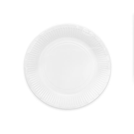 Vita Tallrikar Papper 23cm 16st