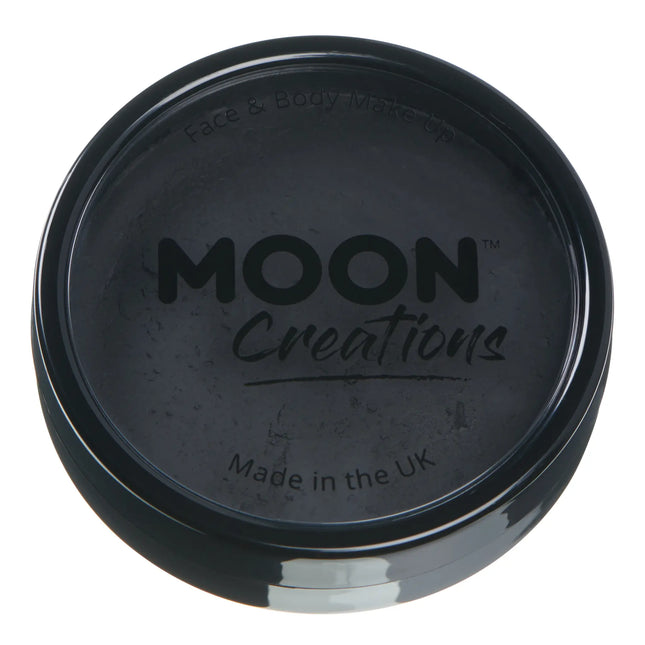 <tc>Moon Creations</tc> Pro Face Paint Cake Pots Svart 36g