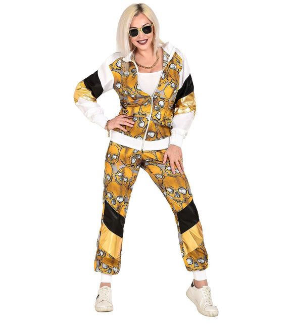 Guld träningsoverall Felaktig skalle