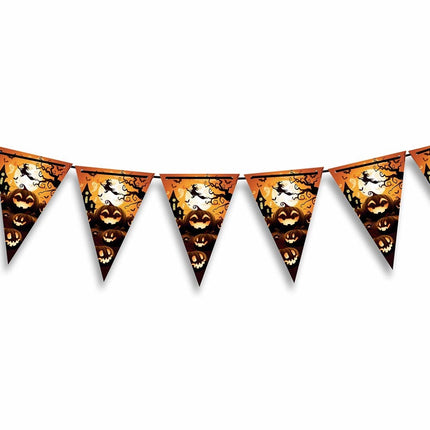 Halloween-guirlande Pumpor 3m