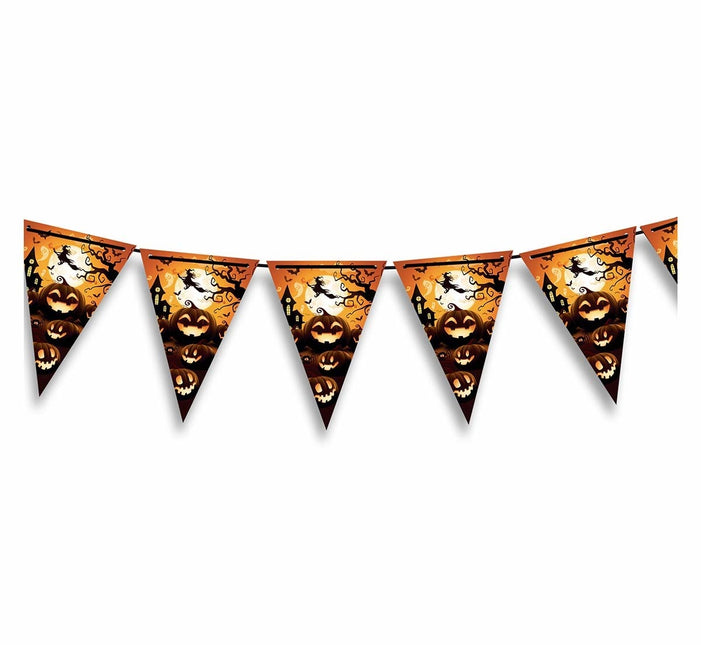 Halloween-guirlande Pumpor 3m