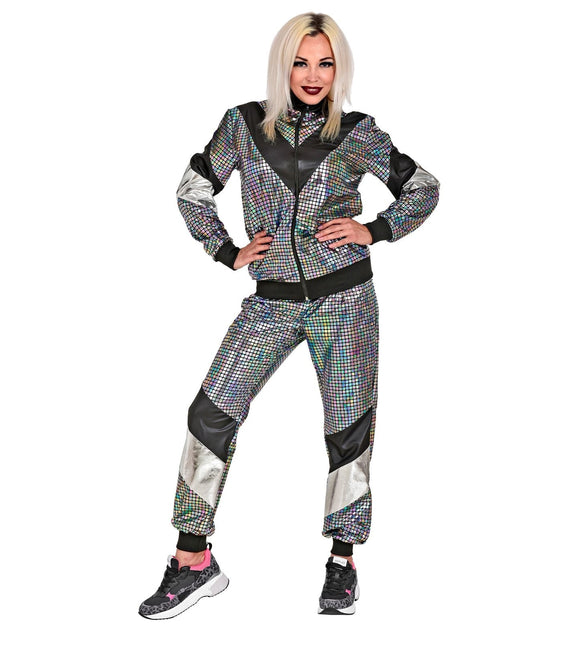 Neon 80S Träningsoverall Fault Reflekterande