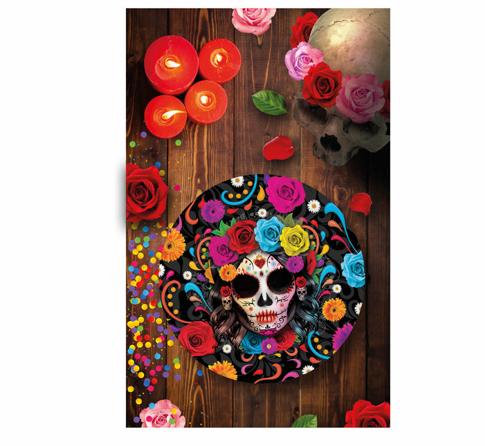 Halloween-skål Dödskalle 32cm