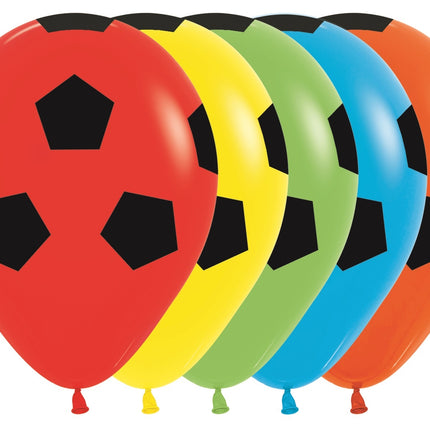 Ballonger Soccerball Mix 30cm 25st