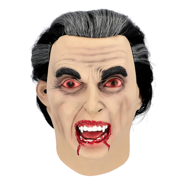 Halloween Mask Vampyr Med Blod
