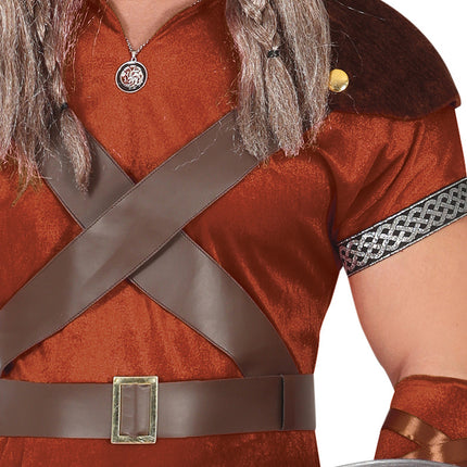 Vikingadräkt Brun Herr Nordisk