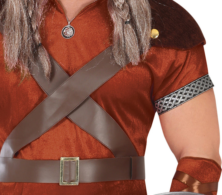 Vikingadräkt Brun Herr Nordisk