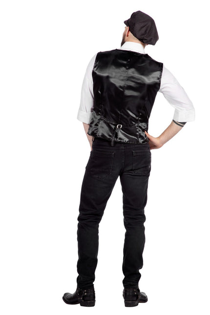 Roaring Twenties 20S Dress Up Set Män Gillet och keps