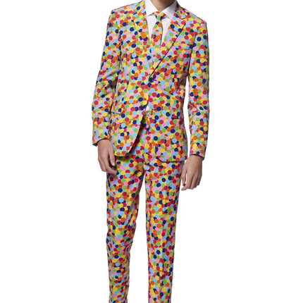 Party Konfetti Dräkt Pojke Tonåring <tc>OppoSuits</tc>