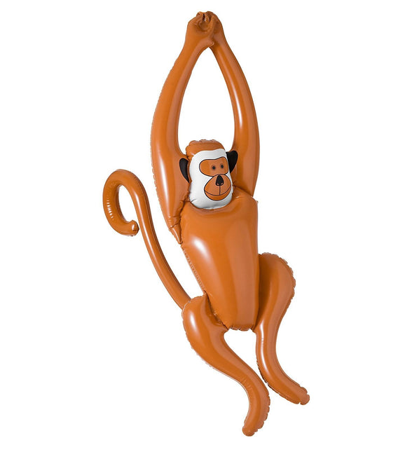 Uppblåsbar dansande apa 90 cm