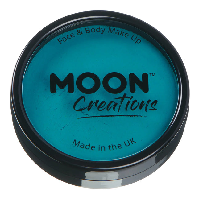 <tc>Moon Creations</tc> Pro Face Paint Cake Pots Teal 36g