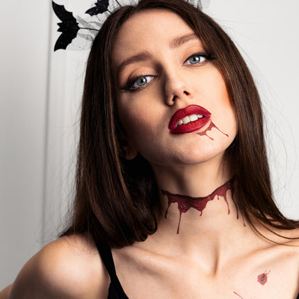 Halloween hårband fladdermöss 22cm