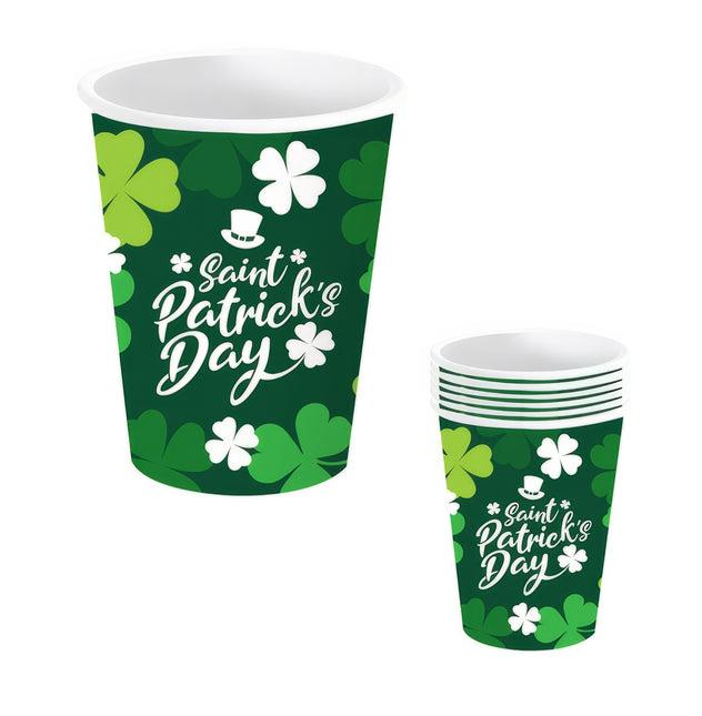 St Patrick's Day-muggar 240ml 6st
