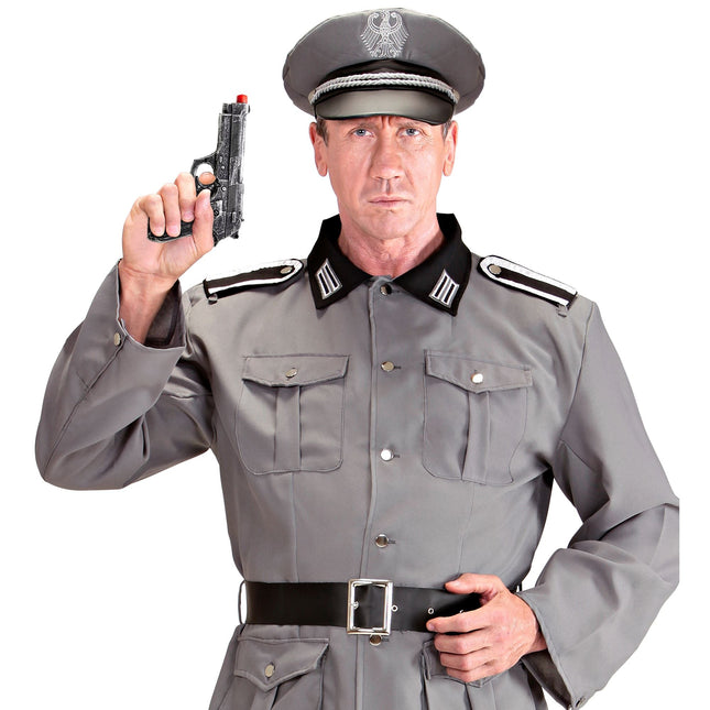 Grå låtsaspistol 19 cm