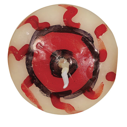 Halloween-bordsdekoration Flytande ögonljus