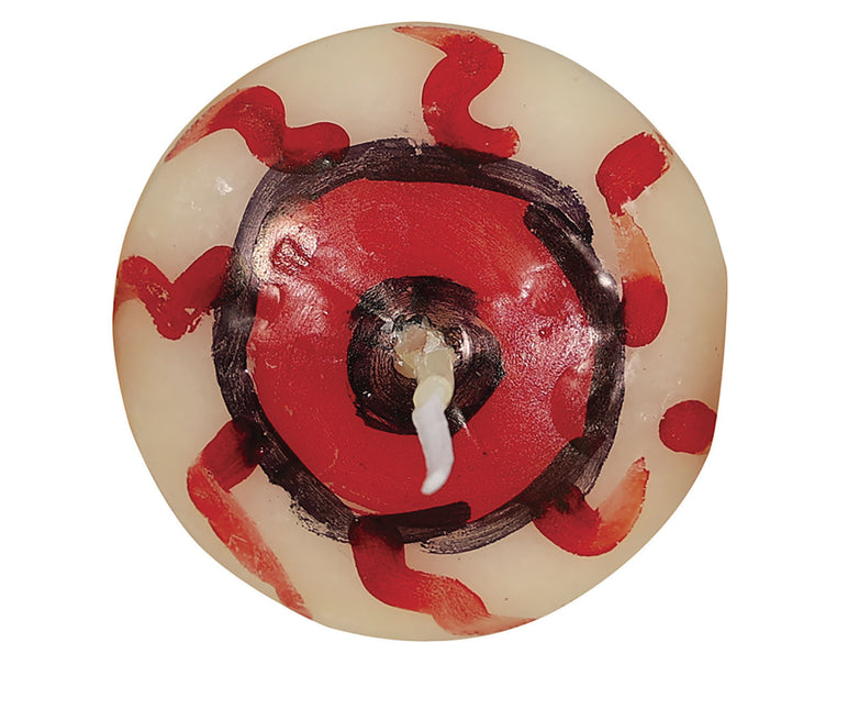 Halloween-bordsdekoration Flytande ögonljus