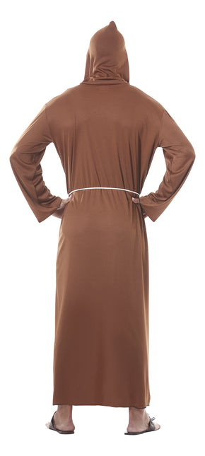 Monk Kostym Brun Monk för män