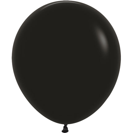 Ballonger Svart 45cm 25st