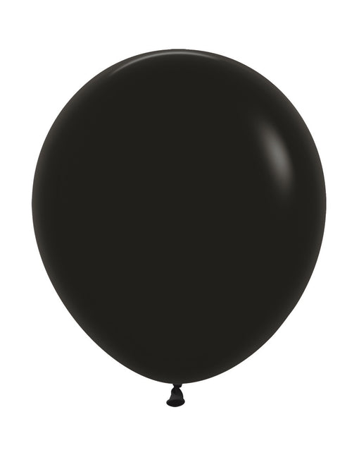 Ballonger Svart 45cm 25st