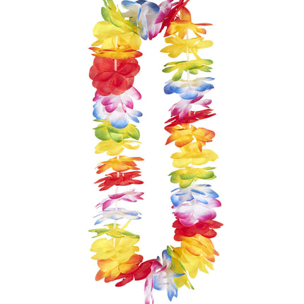 Färgad Hawaii-krans Lyx