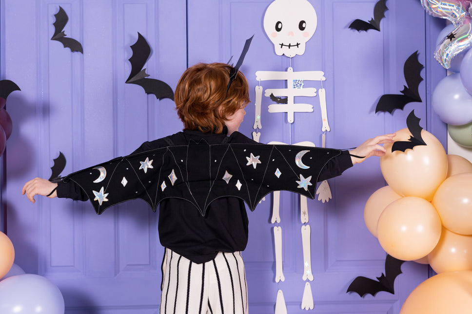 Halloween Vingar Fladdermus