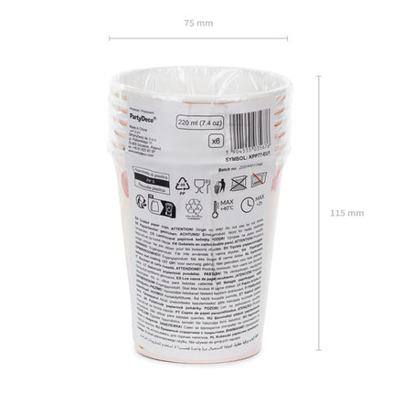 Hästkoppar 220ml 6st