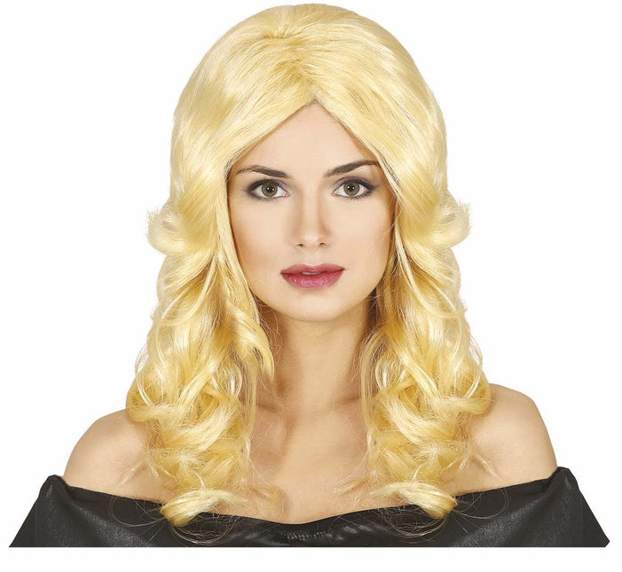 Blond peruk Stroke