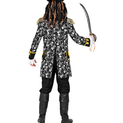 Piratjacka Färgad Herr