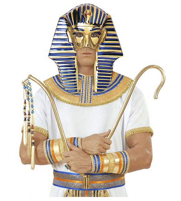 Blå guldmask egyptisk