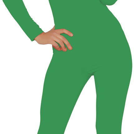 Second Skin Kostym Dräkt Grön Dam