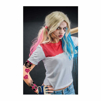 Falska tatueringar Harley Quin