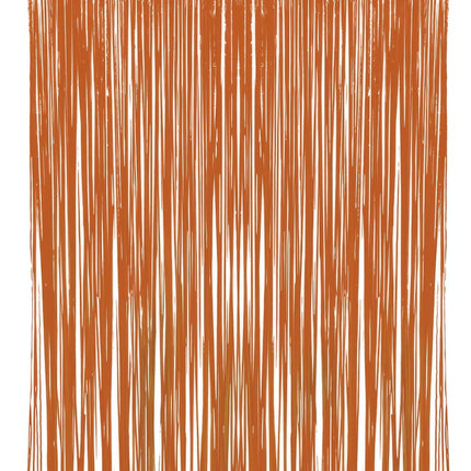 Orange dörrgardin 2m
