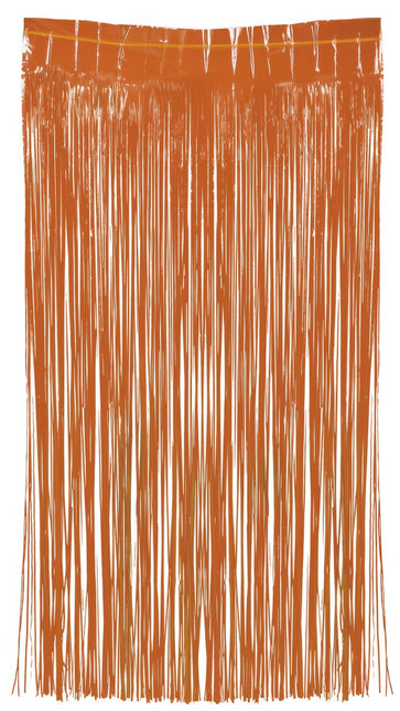 Orange dörrgardin 2m