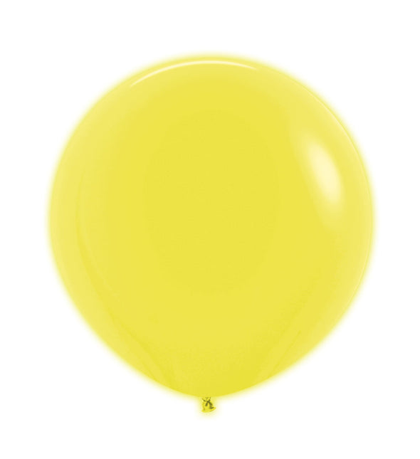 Ballonger Neon Gul 61cm 10st