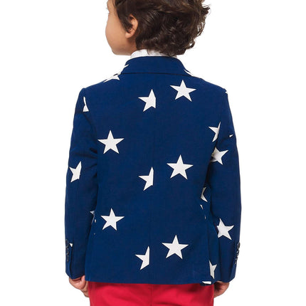 USA Stars Stripes Kostym Pojke <tc>OppoSuits</tc>