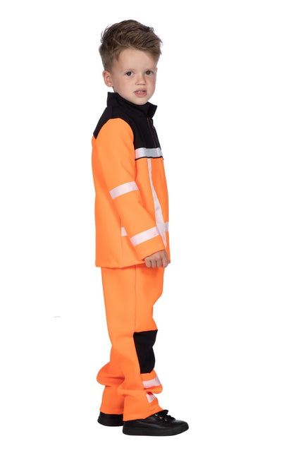 Vägarbetare Kostym Pojke