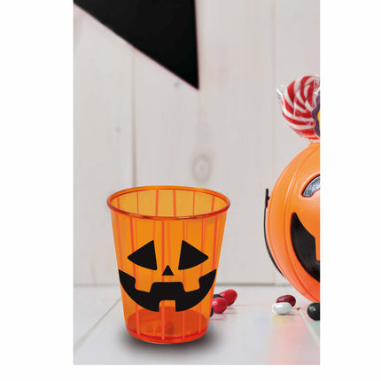 Halloweenkopp Pumpa 10cm