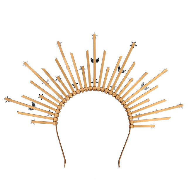 Guld Silver Hårband Apollo