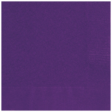 Mörklila Servetter 24cm 20st