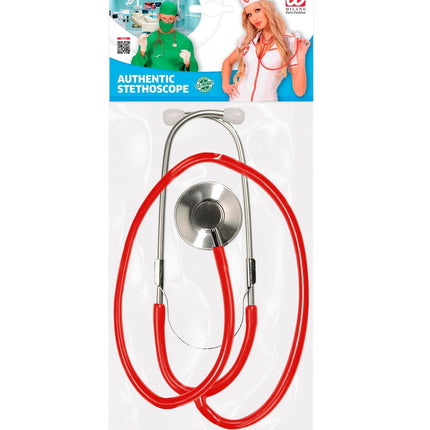 Doctor Fake Stetoskop Röd