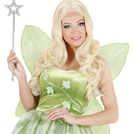 Älvstav Silver Diamanter