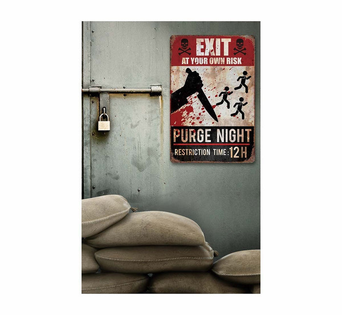 Halloween dörrrensning nattskylt 36cm