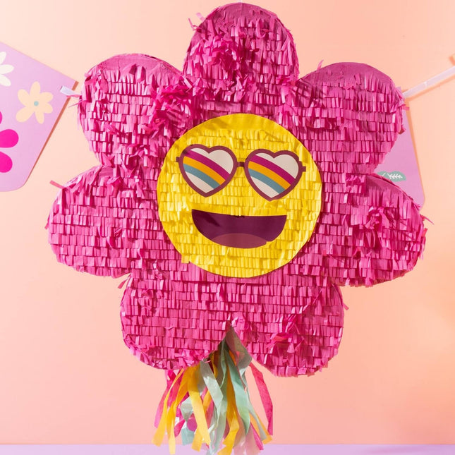 Emoij Pinata Blomma Tom 45cm
