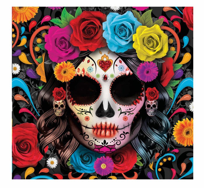 Halloween Servetter Skalle 33cm