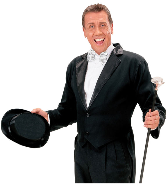 Silverbåge paljetter med ljus