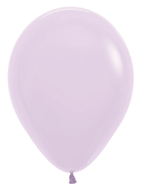 Ballonger Pastel Matte Lilac 30cm 12st