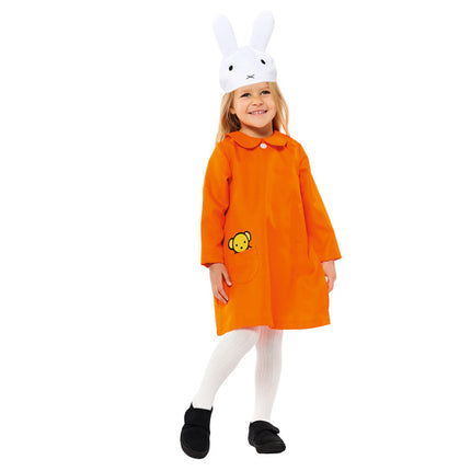 Barnkostym Miffy Orange Klänning